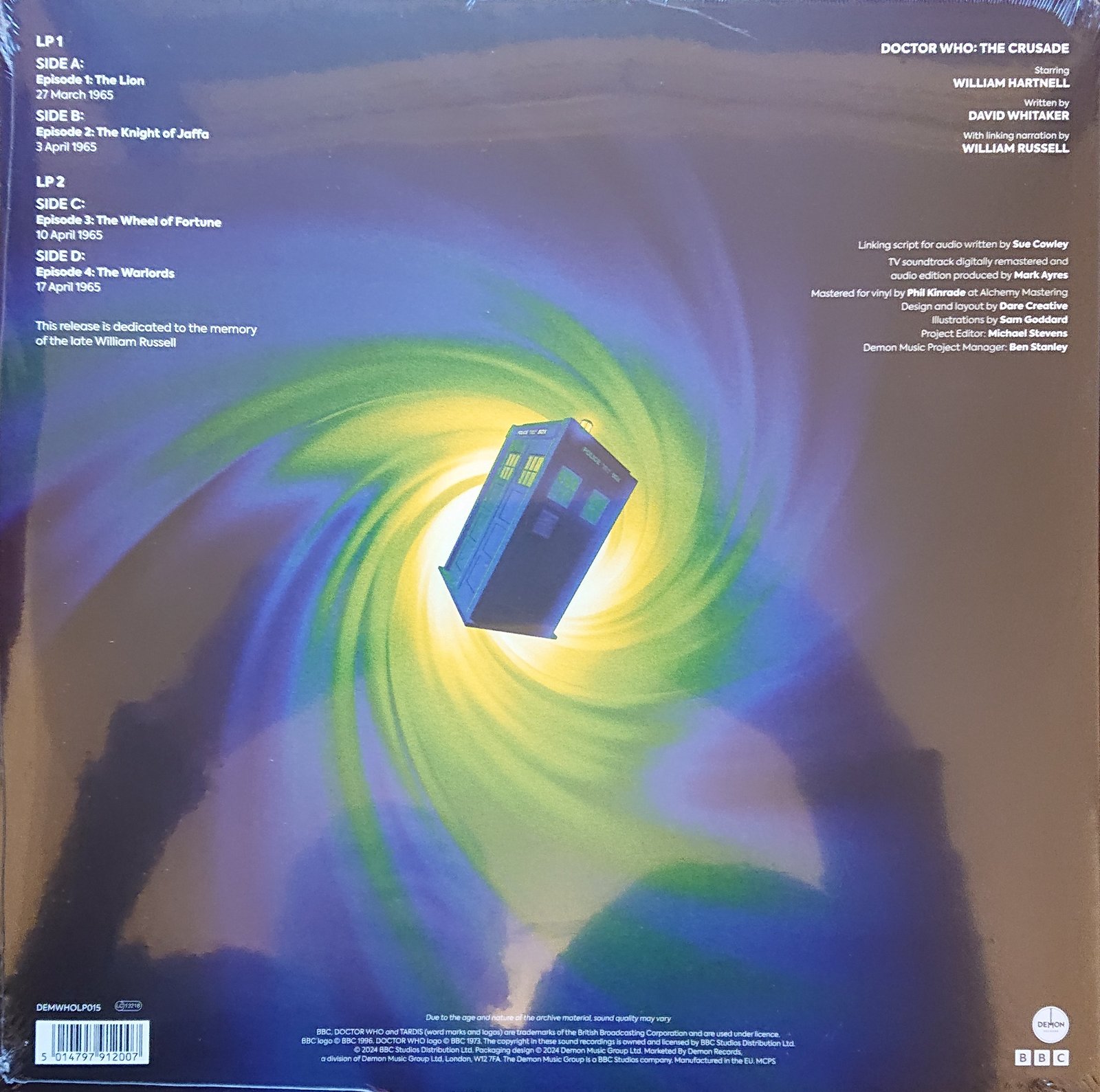 Back cover of DEMWHOLP015
